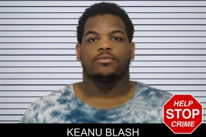 Keanu Blash mugshot