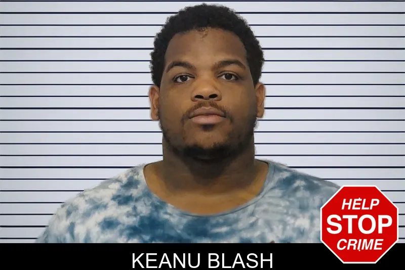 Keanu Blash mugshot