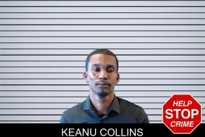 Keanu Collins mugshot