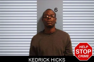 Kedrick Hicks mugshot