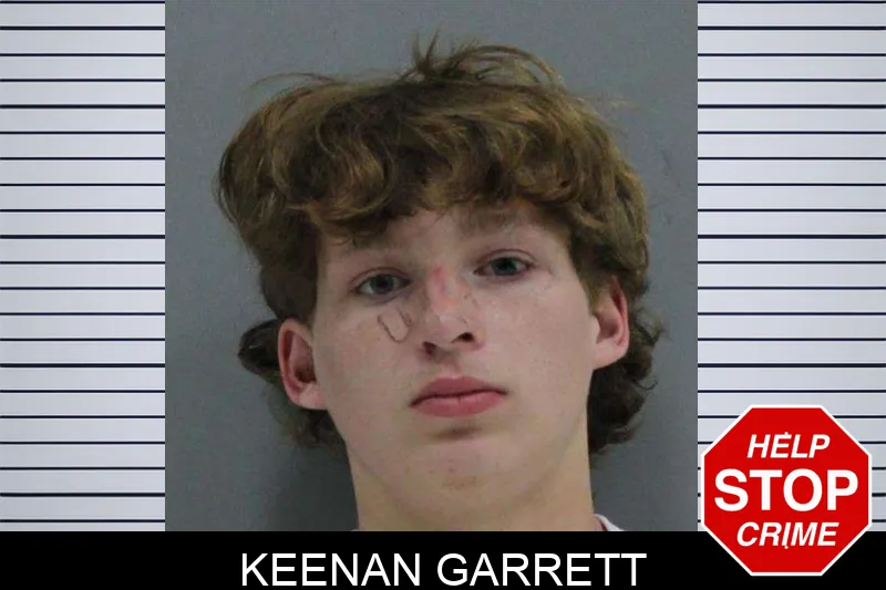 Keenan Garrett mugshot