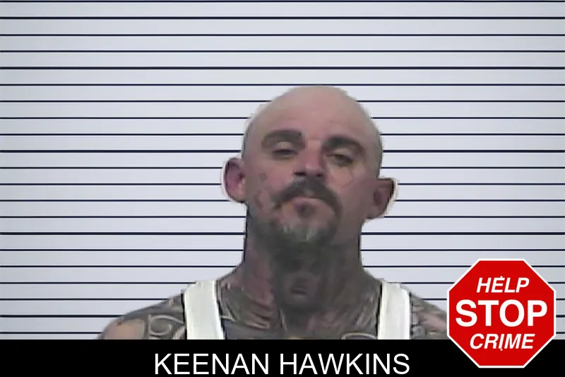 Keenan Hawkins mugshot