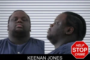 Keenan Jones mugshot
