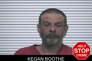 Kegan Boothe mugshot