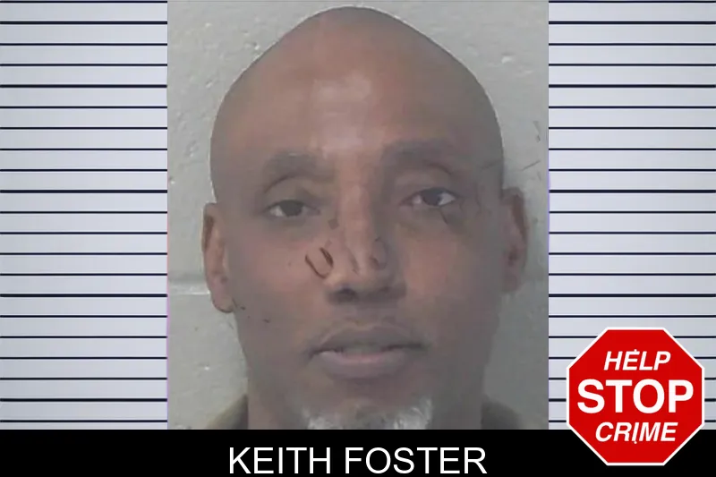 Keith Foster mugshot