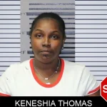 Keneshia Thomas mugshot