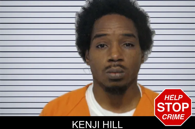 Kenji Hill mugshot