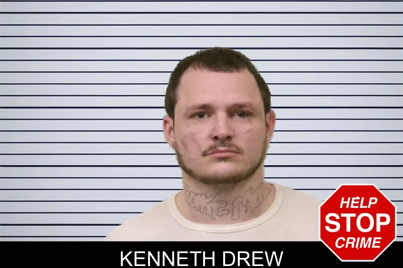 Kenneth Drew mugshot