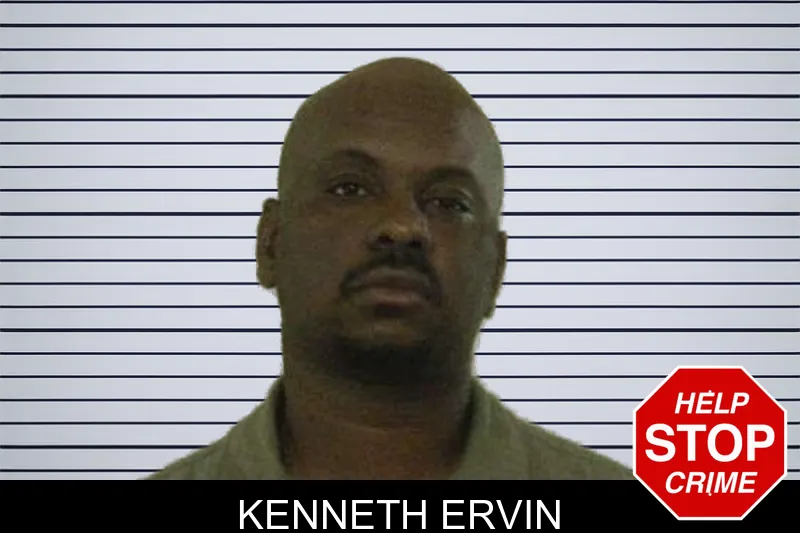 Kenneth Ervin mugshot