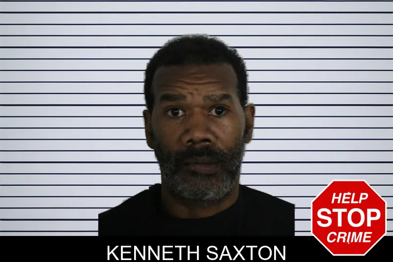 Kenneth Saxton mugshot