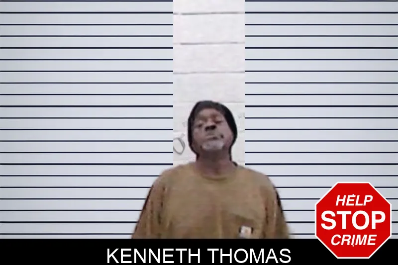 Kenneth Thomas mugshot