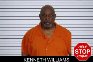 Kenneth Williams mugshot