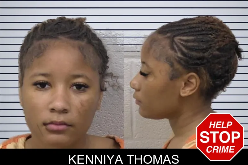Kenniya Thomas mugshot