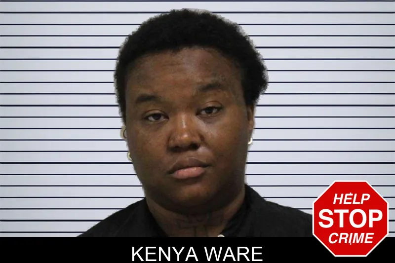 Kenya Ware mugshot – Carroll County , Georgia Kenya Ware mugshot