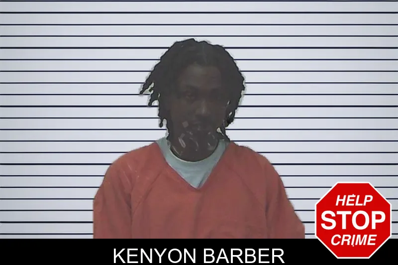 Kenyon Barber mugshot