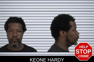Keone Hardy mugshot