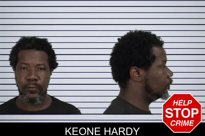 Keone Hardy mugshot
