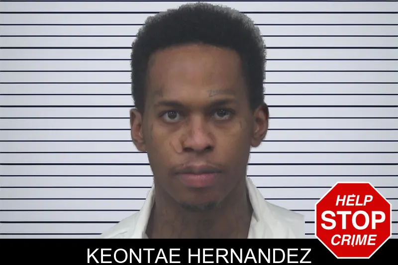 Keontae Hernandez mugshot