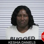 Keshia Daniels mugshot