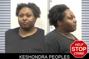 Keshondra Peoples mugshot