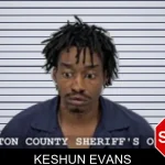 Keshun Evans mugshot