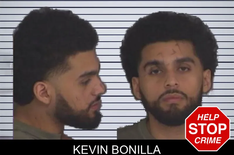 Kevin Bonilla mugshot