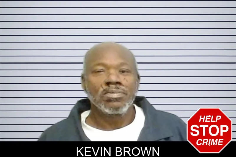 Kevin Brown mugshot