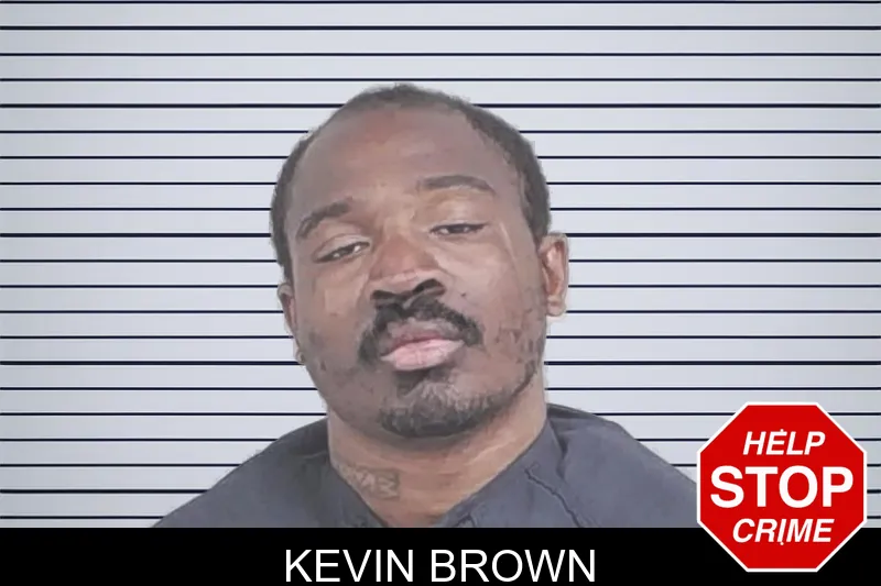 Kevin Brown mugshot