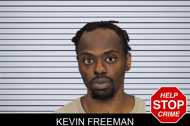 Kevin Freeman mugshot
