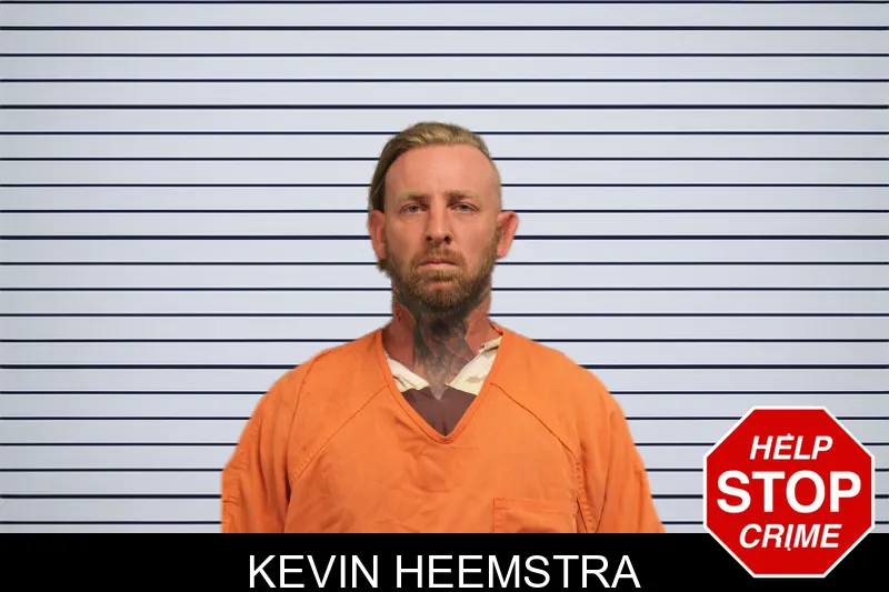 Kevin Heemstra mugshot