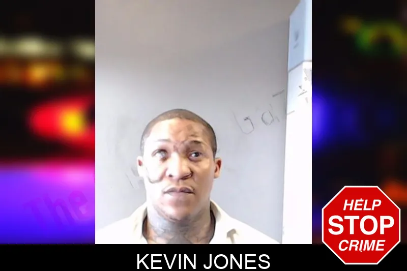 Kevin Jones mugshot