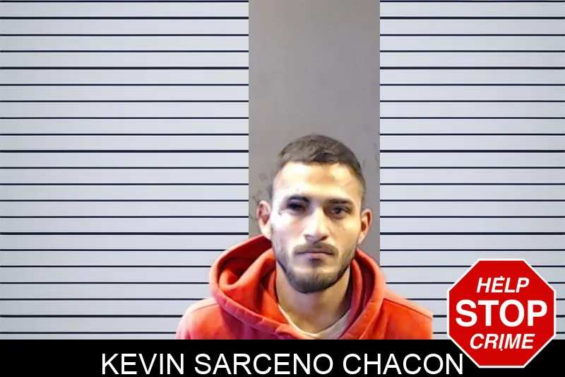 Kevin Sarceno Chacon mugshot