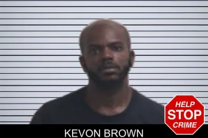 Kevon Brown mugshot