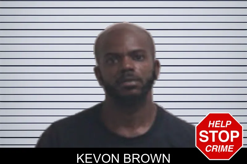 Kevon Brown mugshot