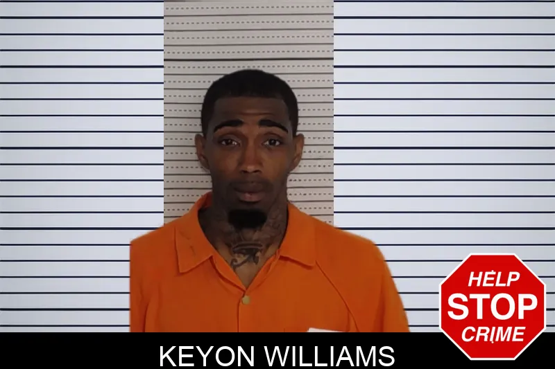 Keyon Williams mugshot