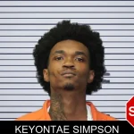Keyontae Simpson mugshot
