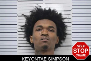 Keyontae Simpson mugshot