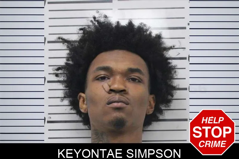 Keyontae Simpson mugshot