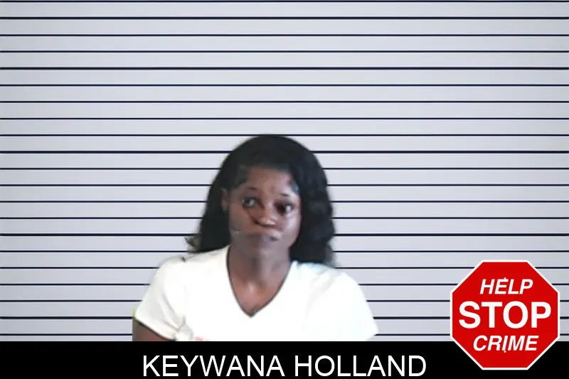 Keywana Holland mugshot