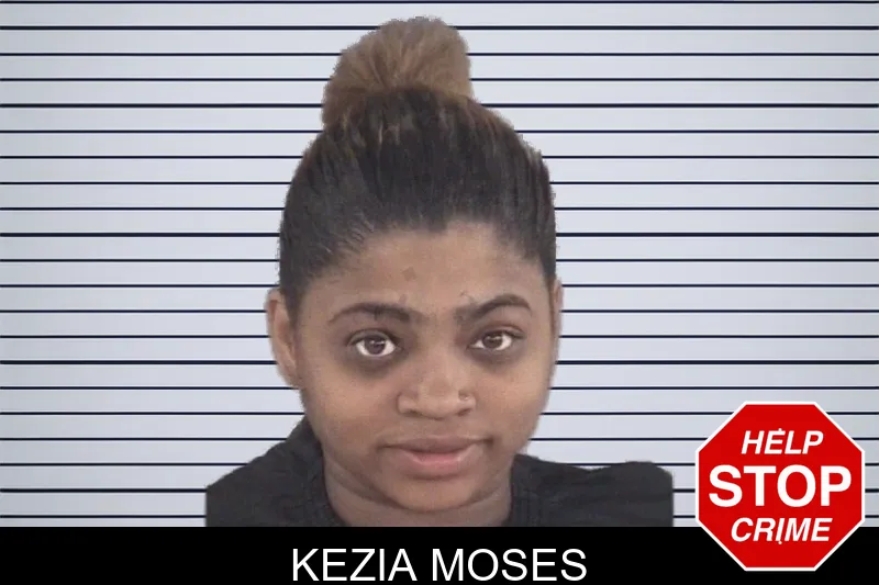 Kezia Moses mugshot