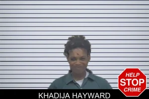 Khadija Hayward mugshot