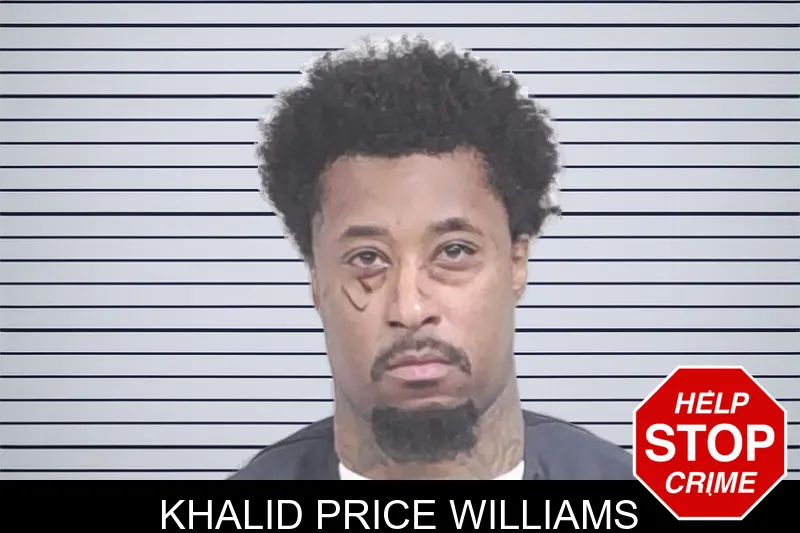 Khalid Price Williams mugshot