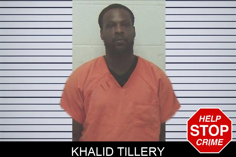 Khalid Tillery mugshot