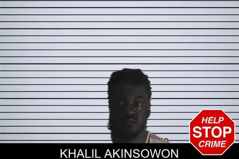 Khalil Akinsowon mugshot – Meriwether County , Georgia Khalil Akinsowon