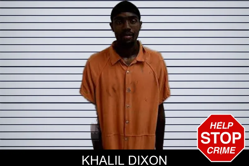Khalil Dixon mugshot