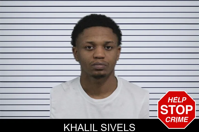 Khalil Sivels mugshot