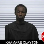 Khamare Clayton mugshot