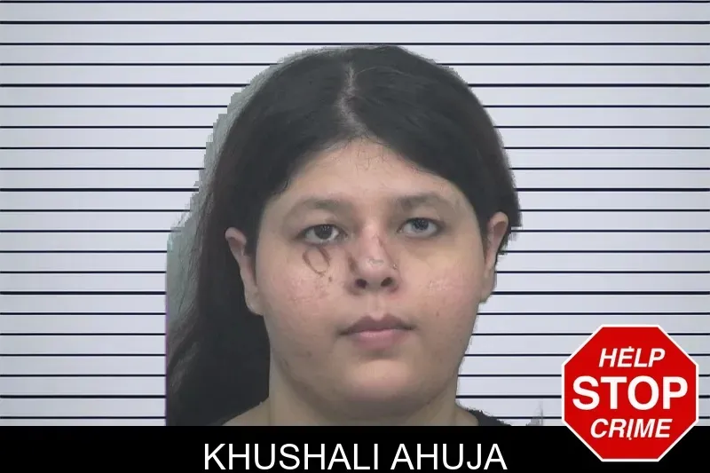 Khushali Ahuja mugshot