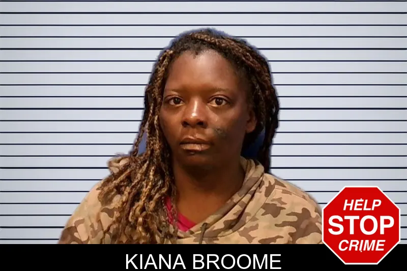 Kiana Broome mugshot