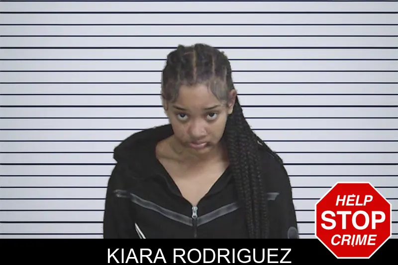 Kiara Rodriguez mugshot